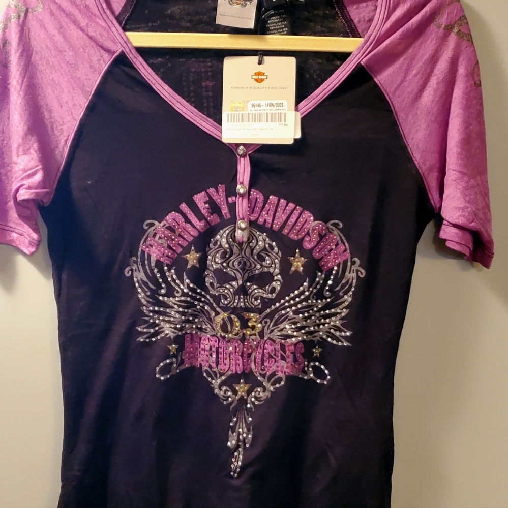 Harley-Davidson embellished tshirt